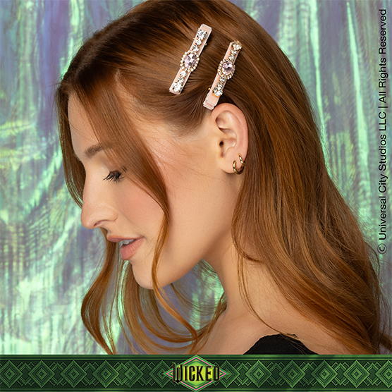 ☆Scunci x Wicked☆ グリーン ヘアリボン チャーム付き Sites-us-scunci-Site
